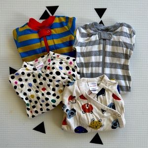 4 Hanna Andersson One Pieces